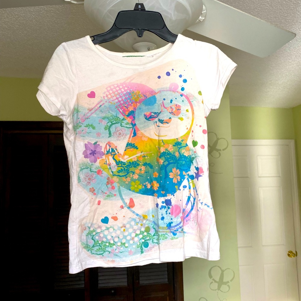 Kungfu Panda little girls t-shirt! size small